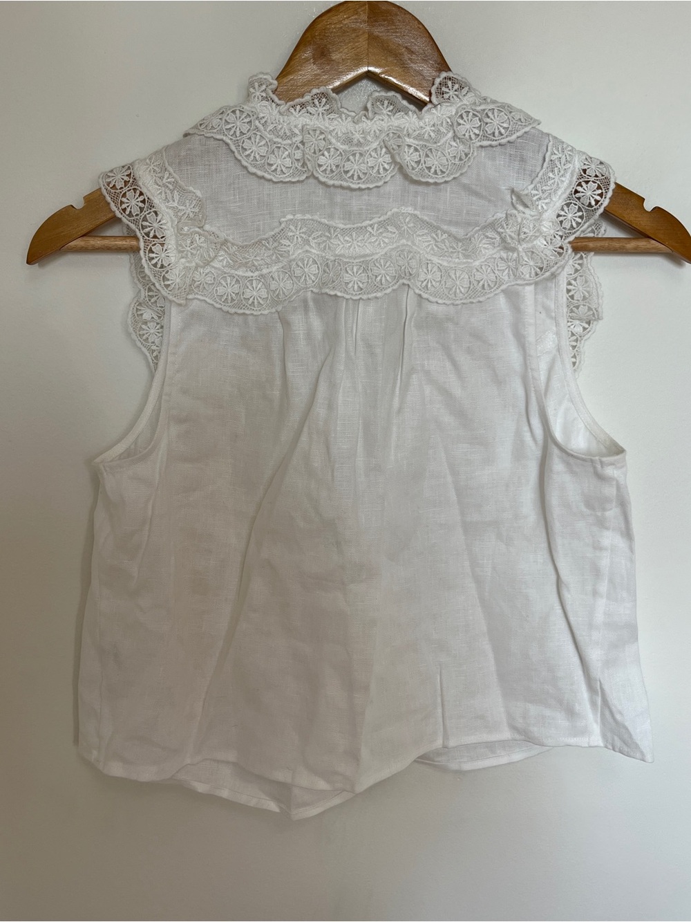 Reformation Emi Linen Top in White Size XS - Picture 4 of 4